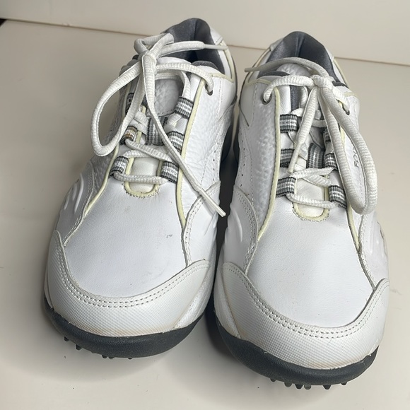 Footjoy ecomfort  98621 womens leather golf shoes with soft cleats in size 7.5 - Picture 2 of 9